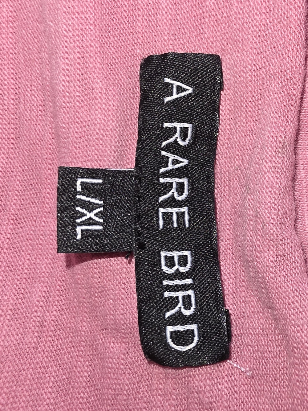 A Rare Bird Pink Distressed Tee L/XL - Picture 3 of 7